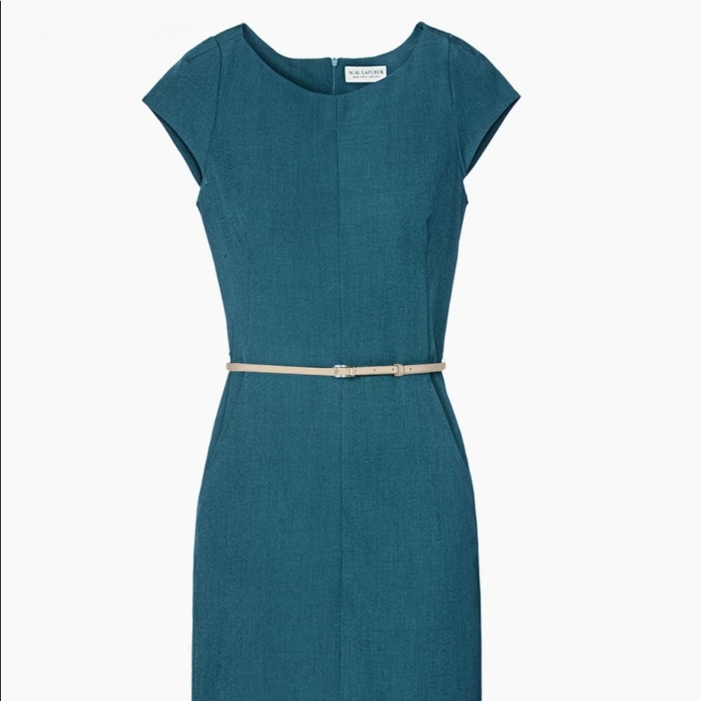 MM LaFleur Nisa Deep Teal Dress
